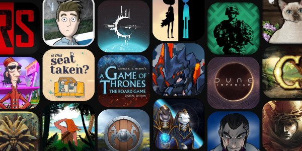 A collage of a game