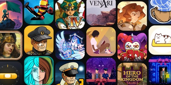 A collage of images of characters