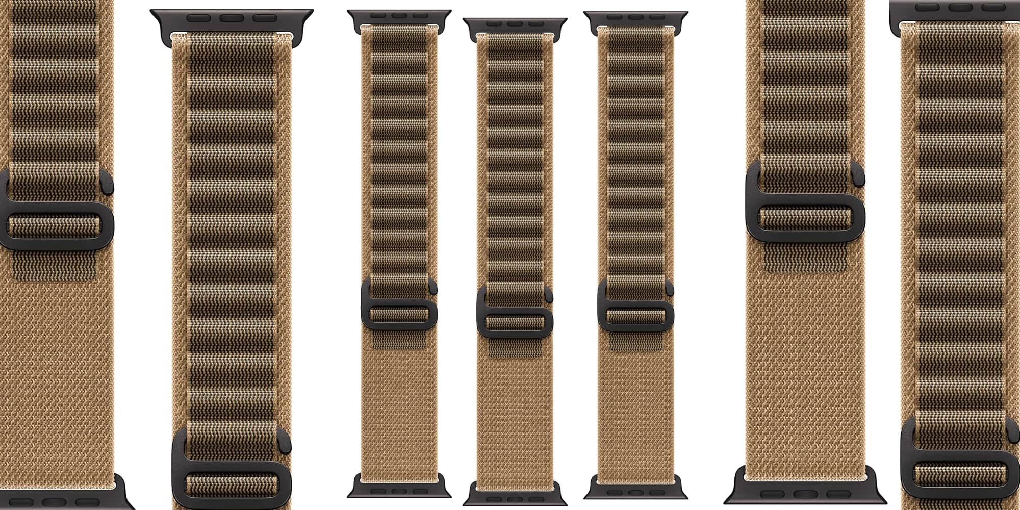 A close up of a watch strap