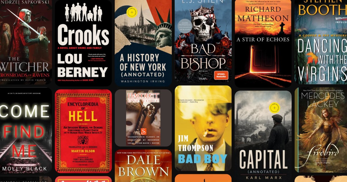 Today’s Apple Books and audiobook deals from $1