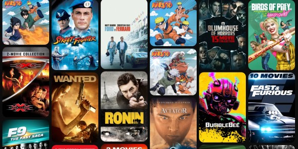 A collage of movie posters