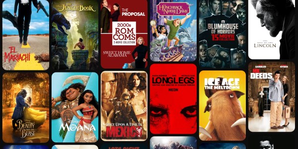 A collage of movies