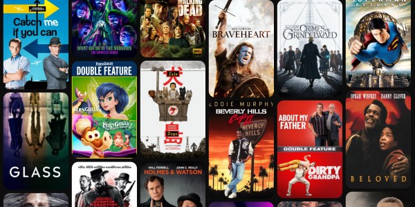 A collage of movies