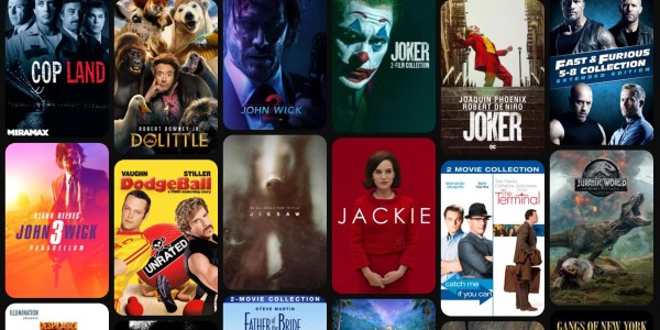 A collage of movies