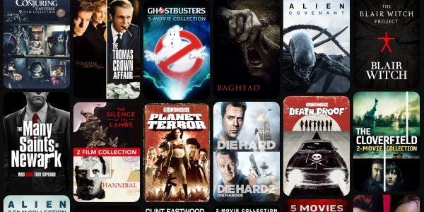 A collage of movies