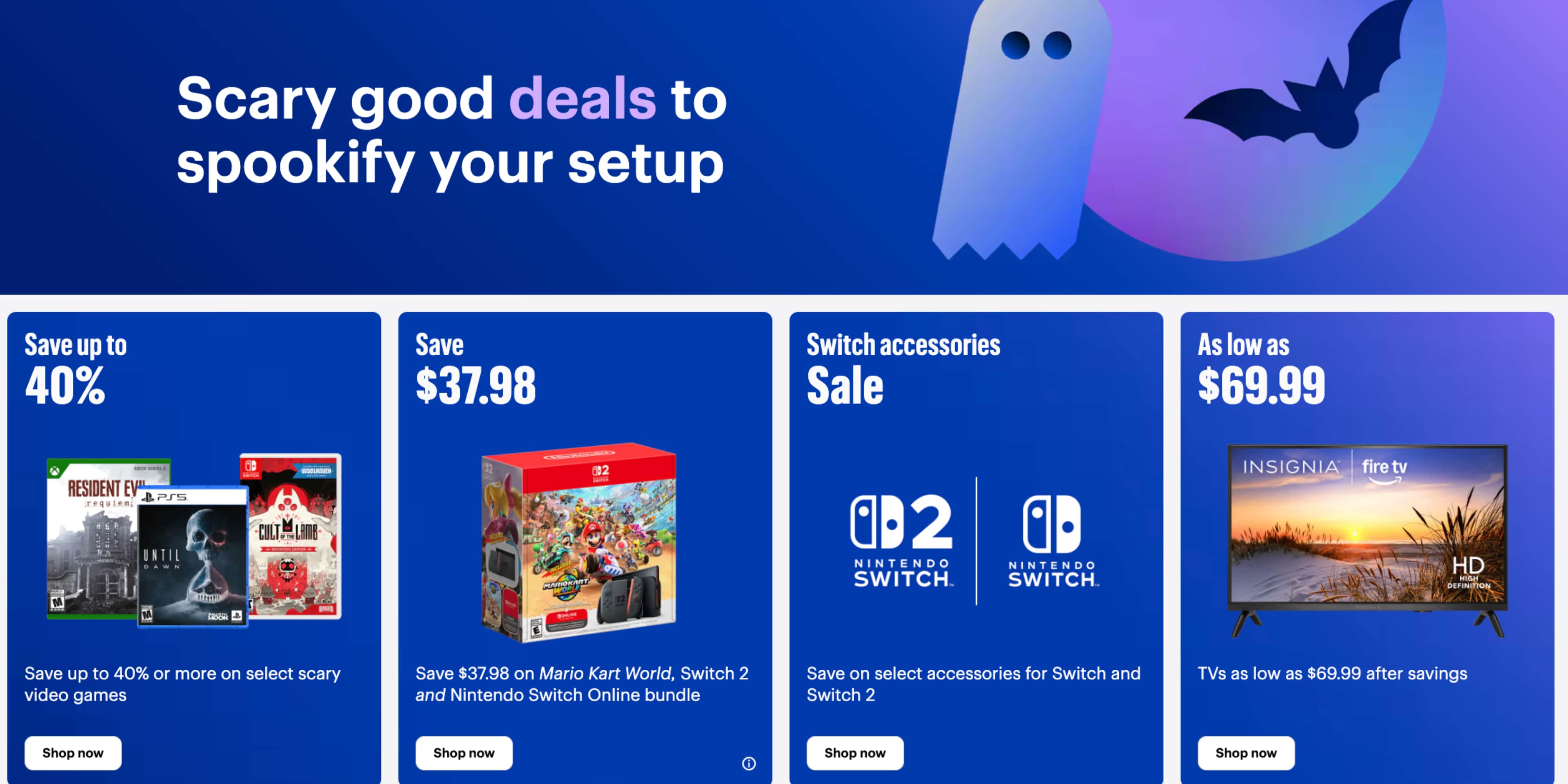 A screenshot of a video game store