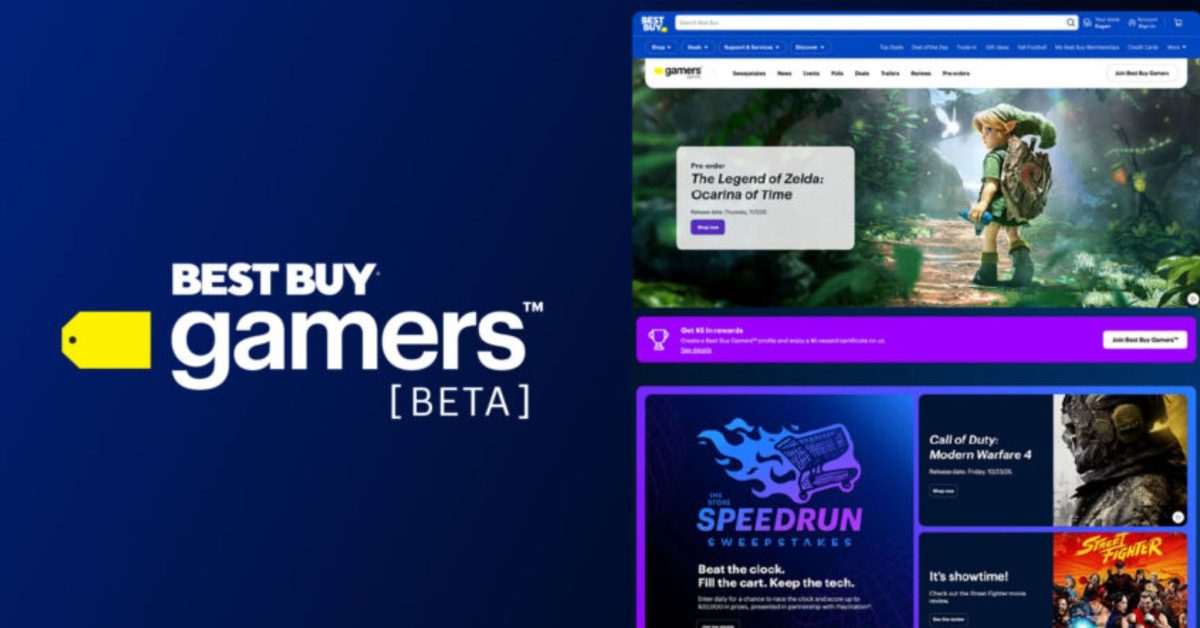 Best Buy just unleashed a dedicated Gamers hub with  reward, a wild in-store sweepstakes, and more