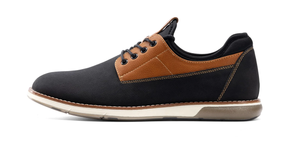A black and brown shoe