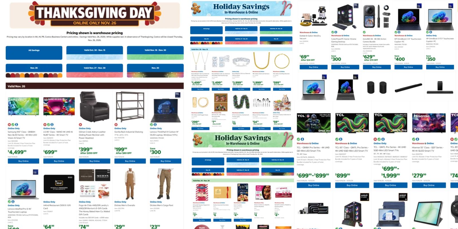 A screenshot of a shopping website