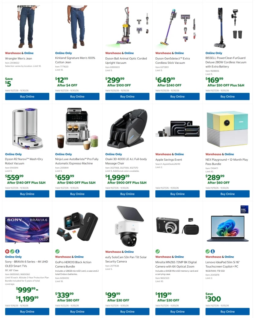 A screenshot of a website