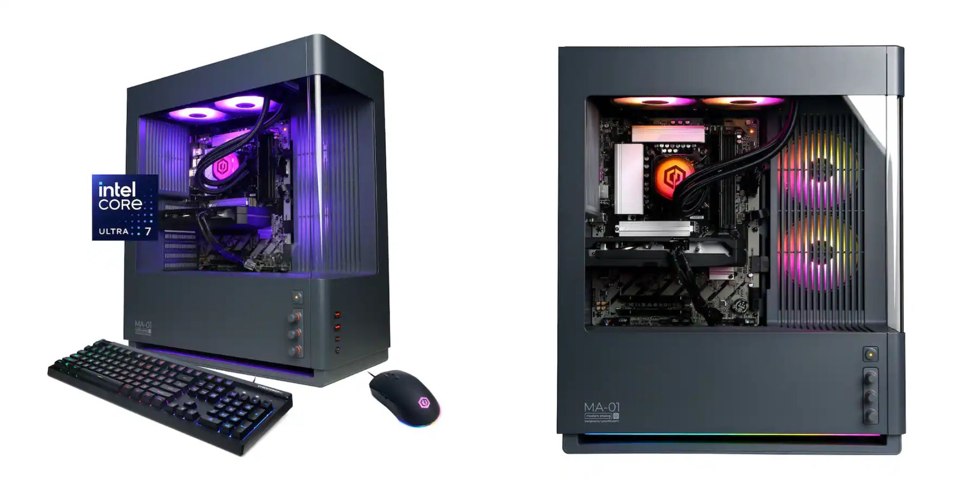 Image showing renders of CyberpowerPC RTX 5060 Ti gaming PC.