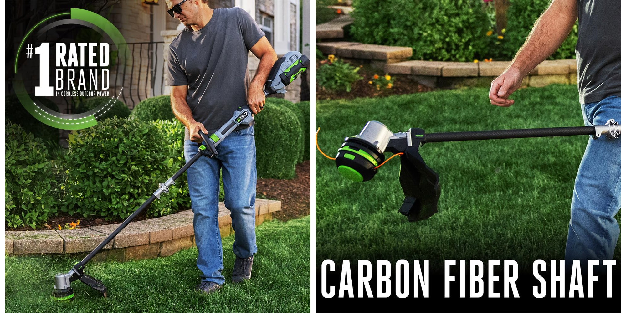 EGO’s 16-inch carbon fiber cordless electric POWERLOAD string trimmer beats Prime Day down at $204 ($75 off)