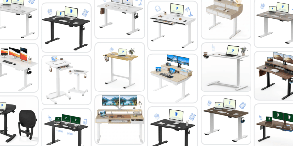 A collage of different computers