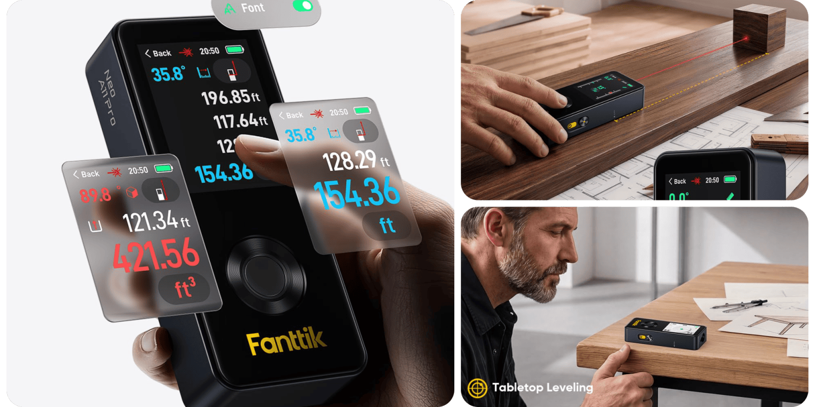 A collage of a device