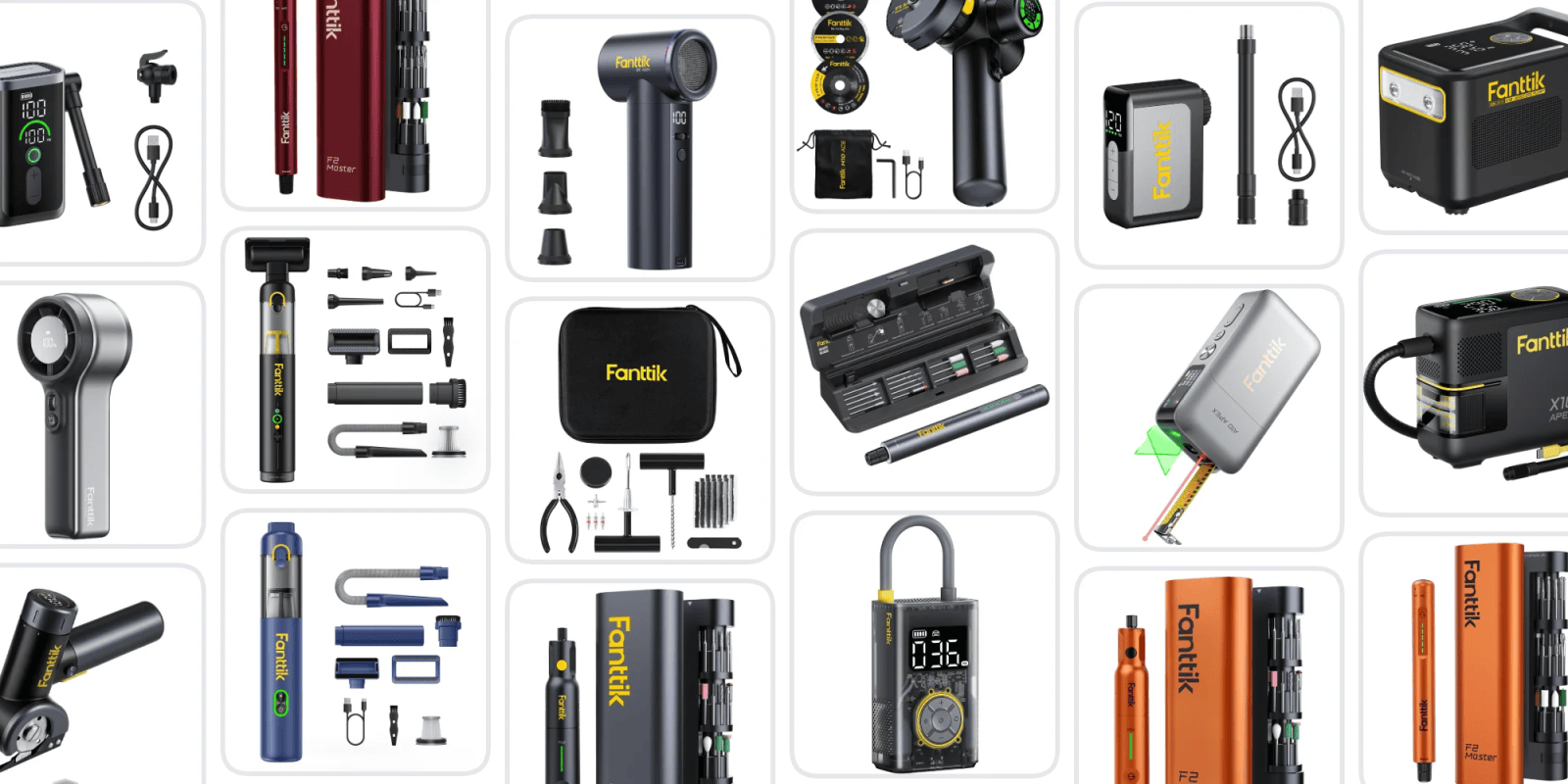 A collage of different tools