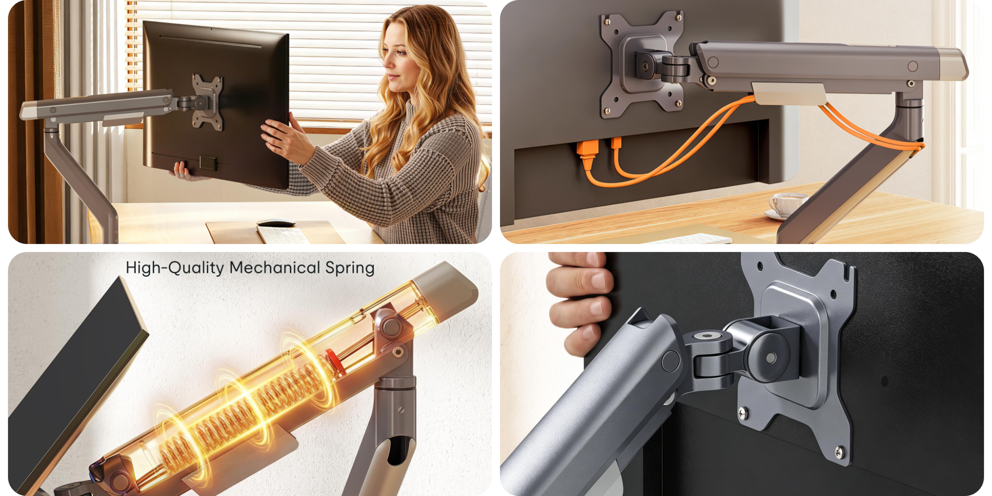 Premium FlexiSpot monitor arm sports aluminum build and just hit $67.50 (Reg. $100)