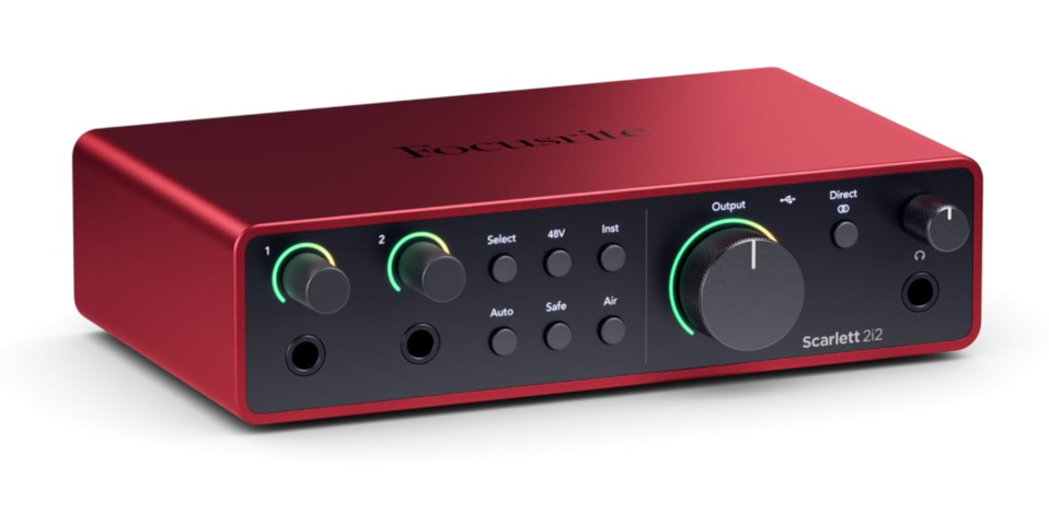 A red box with knobs and switches