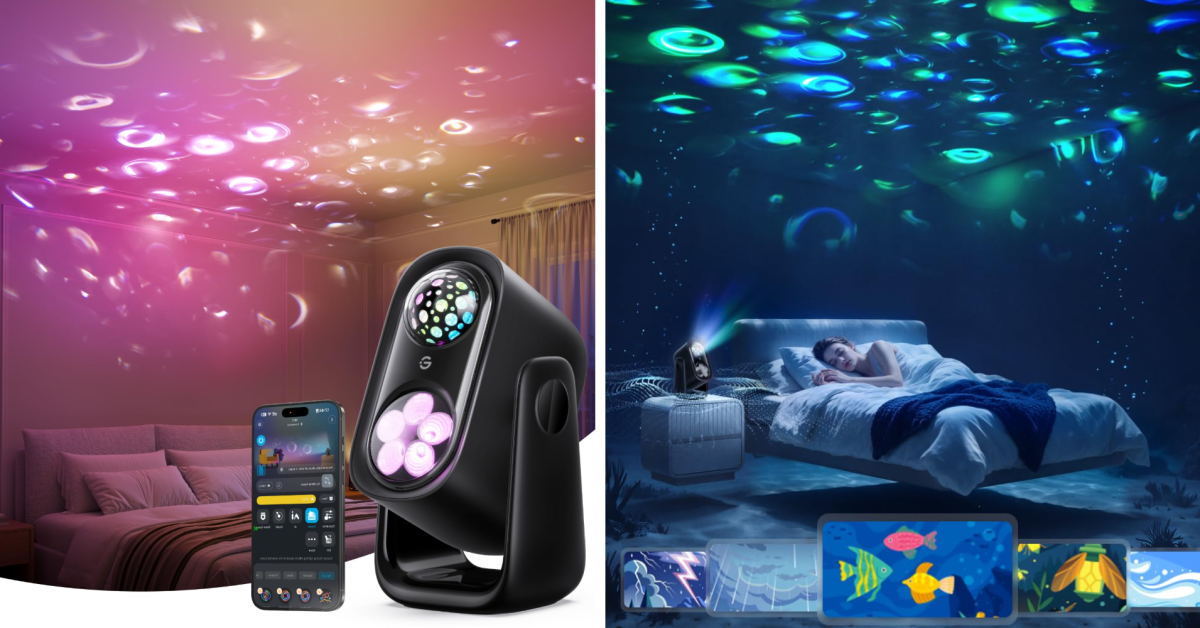 Immerse your space with oceanic wonder through Govee’s new Matter Bubble Projector Light at its low (Reg. ) Immerse your space with oceanic wonder through Govee’s new Matter Bubble Projector Light at its low (Reg. )