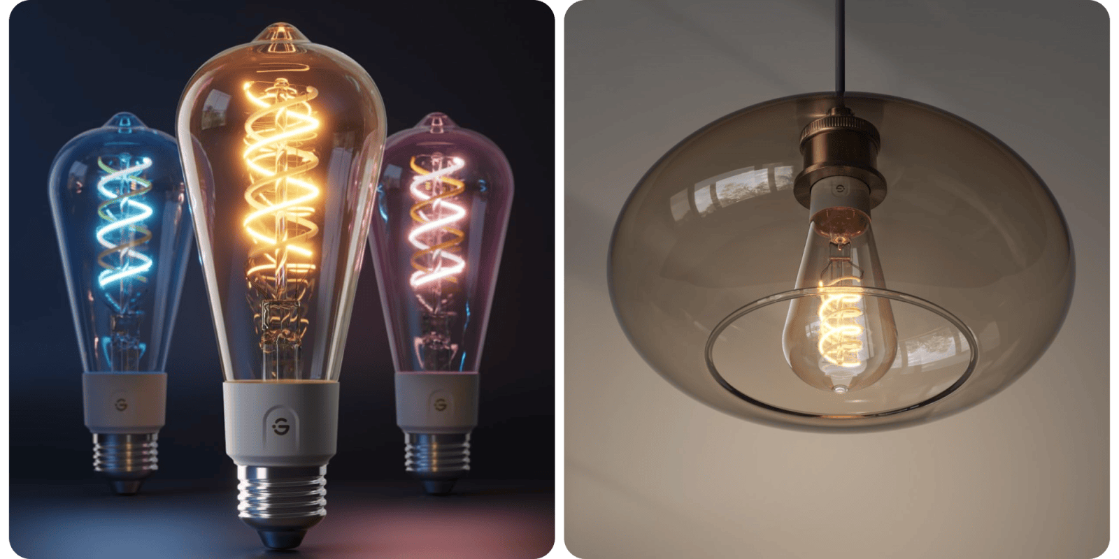 A close up of a light bulb