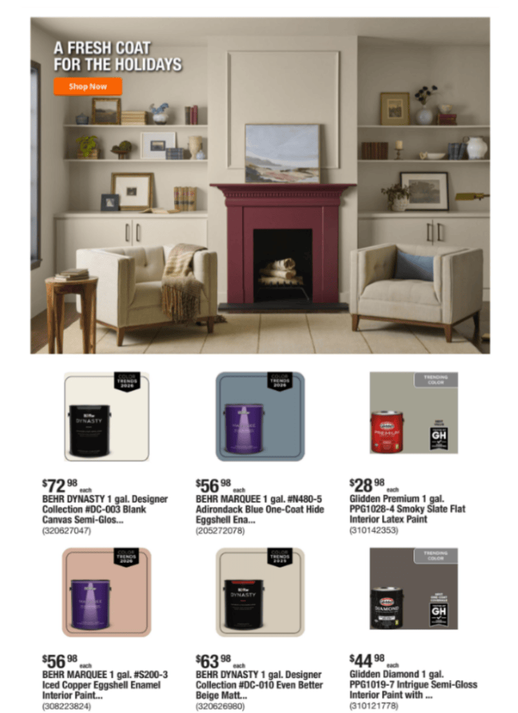 A poster of a room with furniture