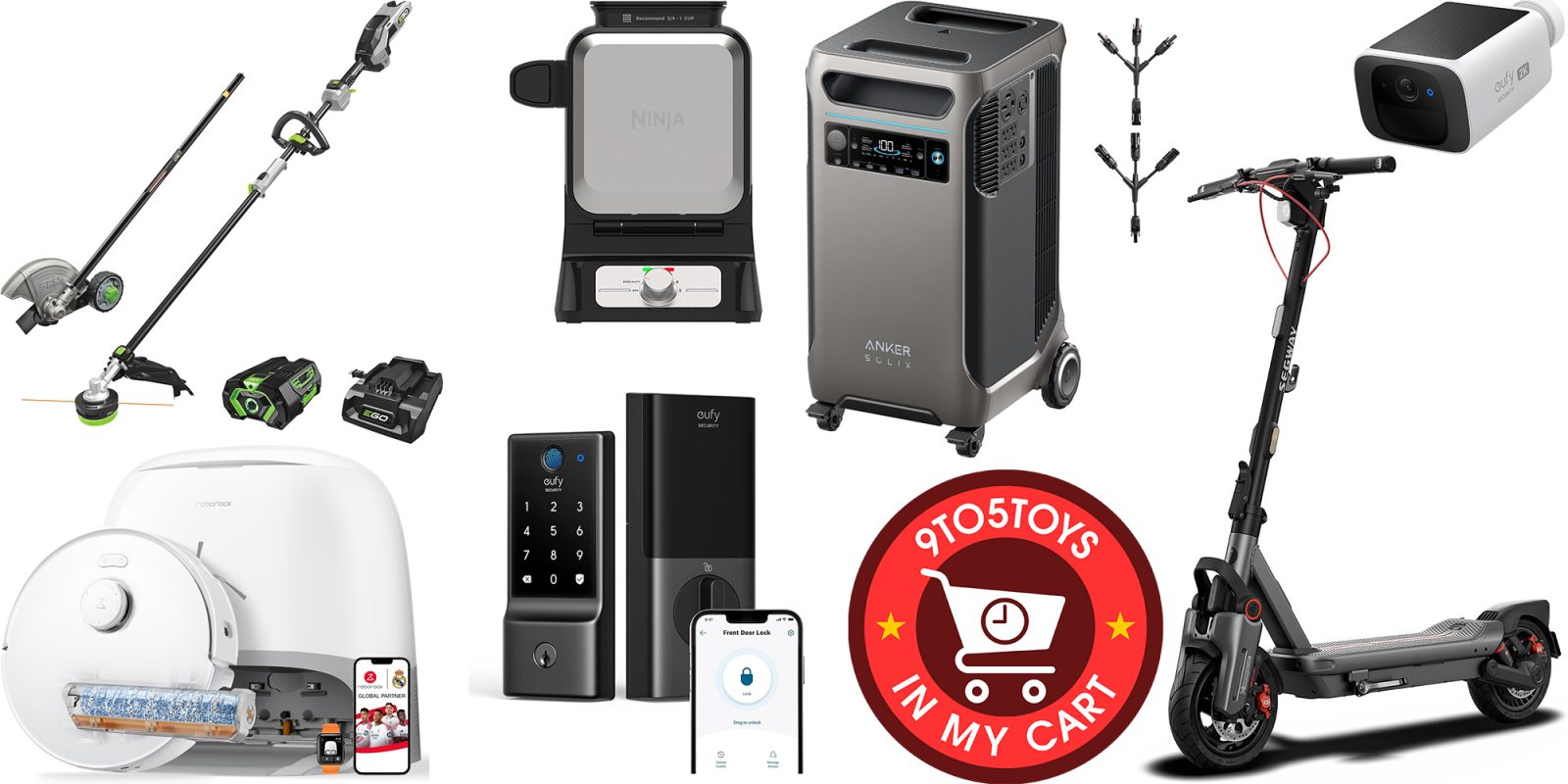 A collage of different electronic devices
