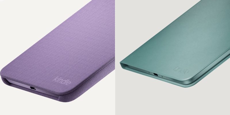 Image showing renders of Amazon's new 2026 Kindle covers.