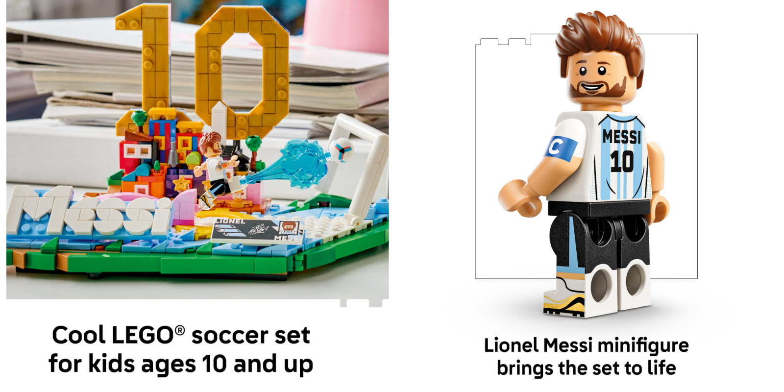 A collage of a toy