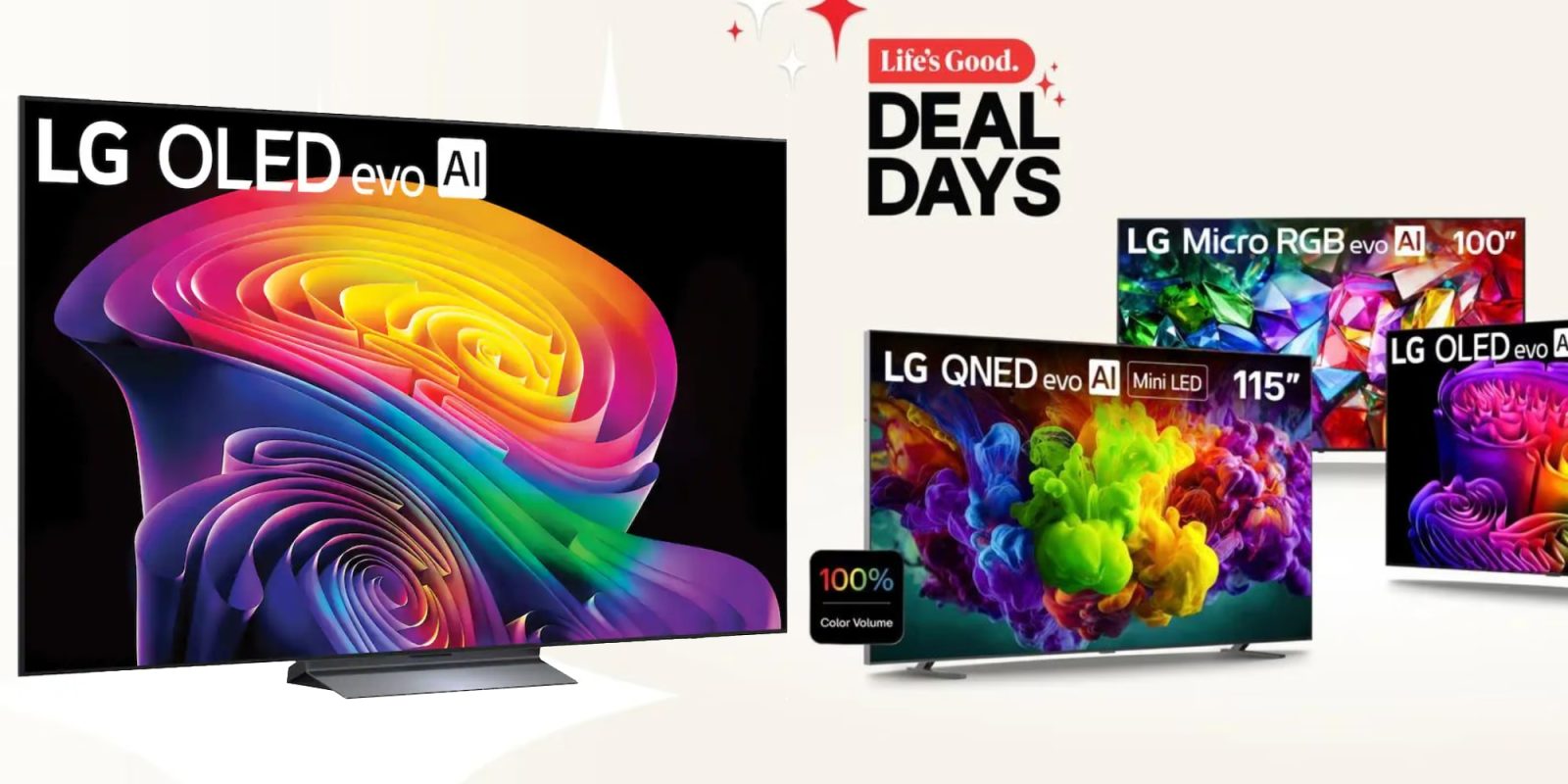 LG Deal Days smart TV-OLED-mini-LED