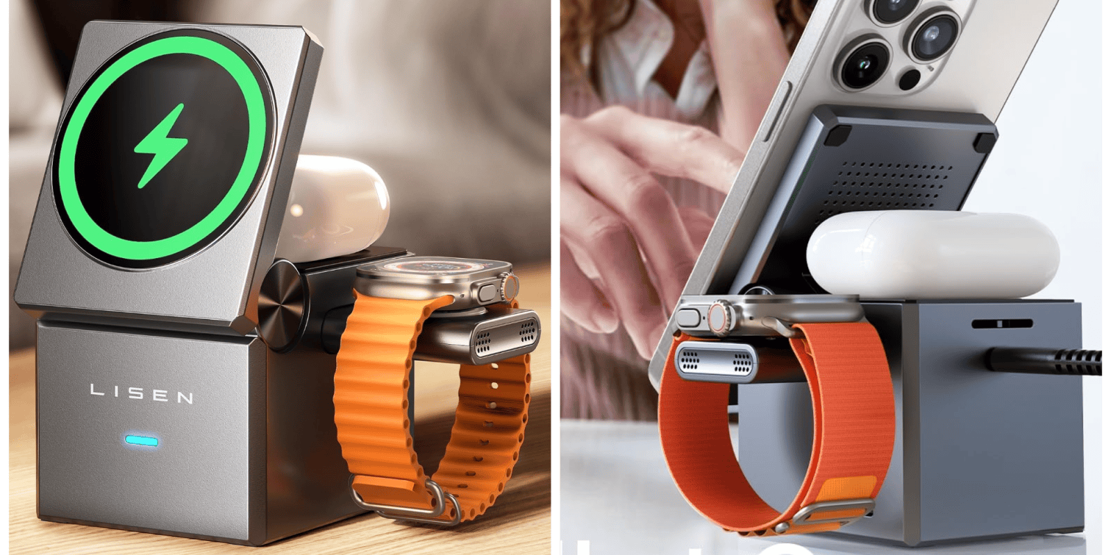 A close up of a smart watch