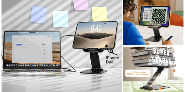 A laptop and a screen