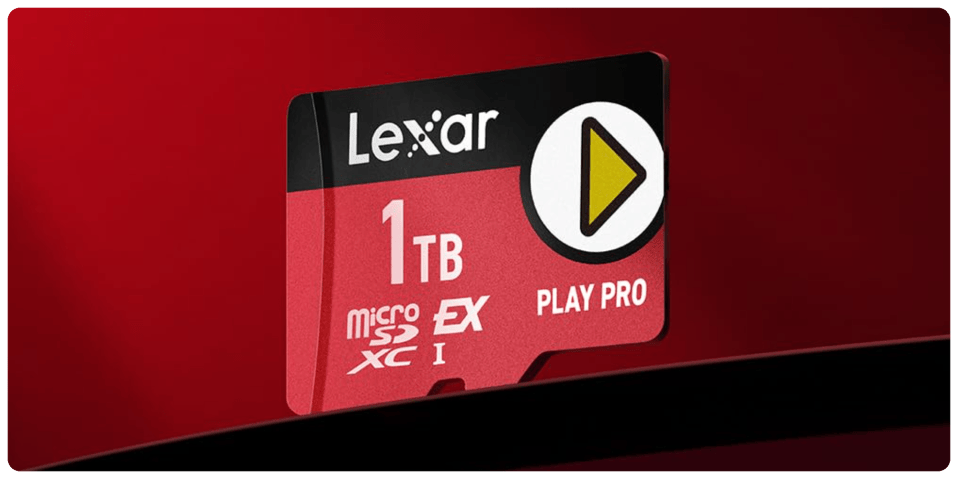 A close up of a memory card