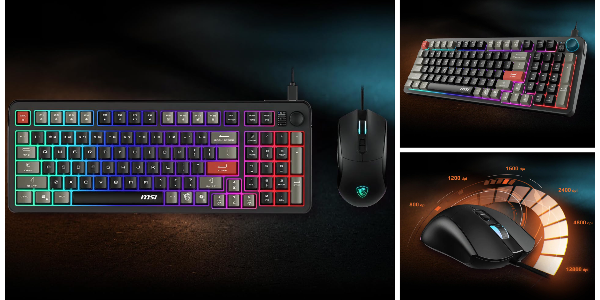 This $25 MSI combo gets you both an RGB gaming keyboard and mouse for your battlestation (44% off)