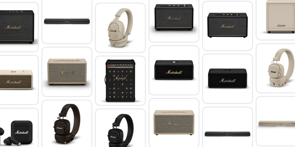 A collage of different electronic devices