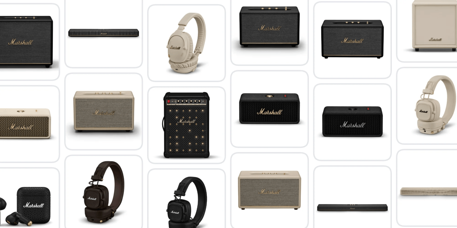 A collage of different electronic devices