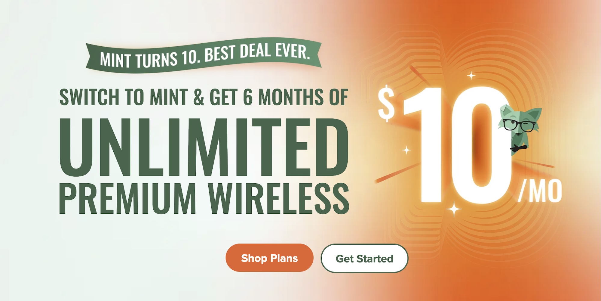 A advertisement for a discount
