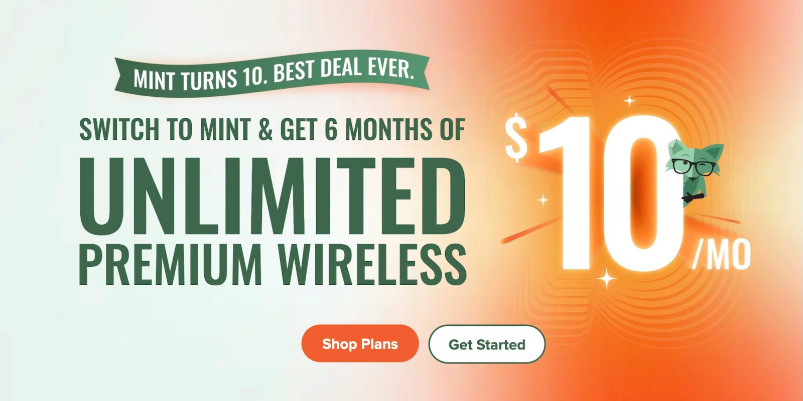 A advertisement for a discount