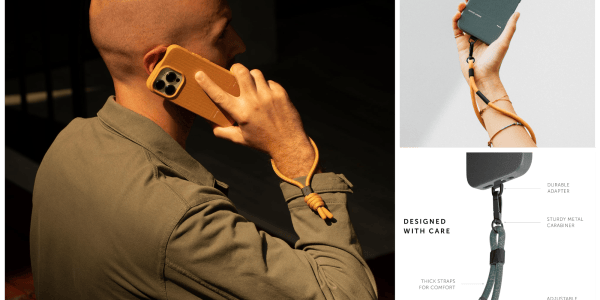 A man holding a cell phone