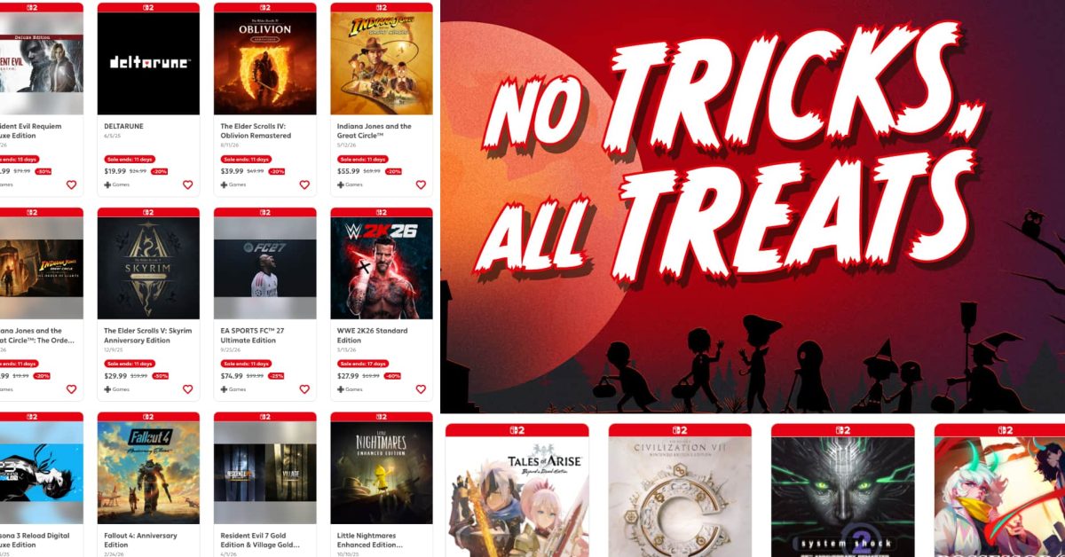 Nintendo’s 2026 Halloween Switch game sale now live: Up 75% off with deals from 