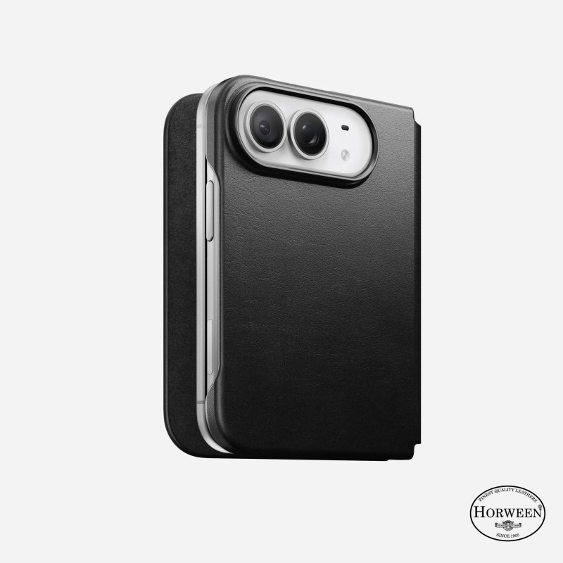 A cell phone with two cameras
