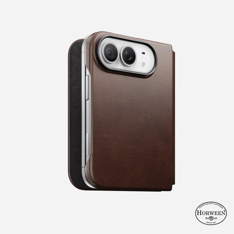 A cell phone with two cameras