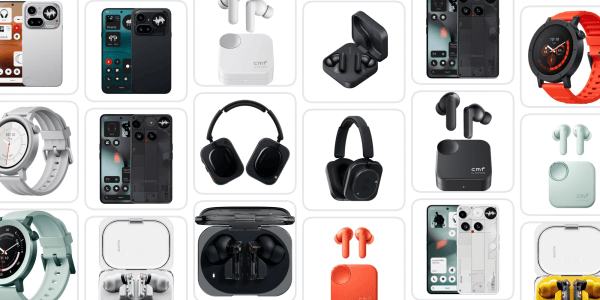 A collage of electronic devices