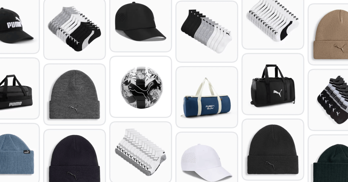 PUMA bags, hats, and other accessories fall as low as (Up to 56% off) PUMA bags, hats, and other accessories fall as low as (Up to 56% off)