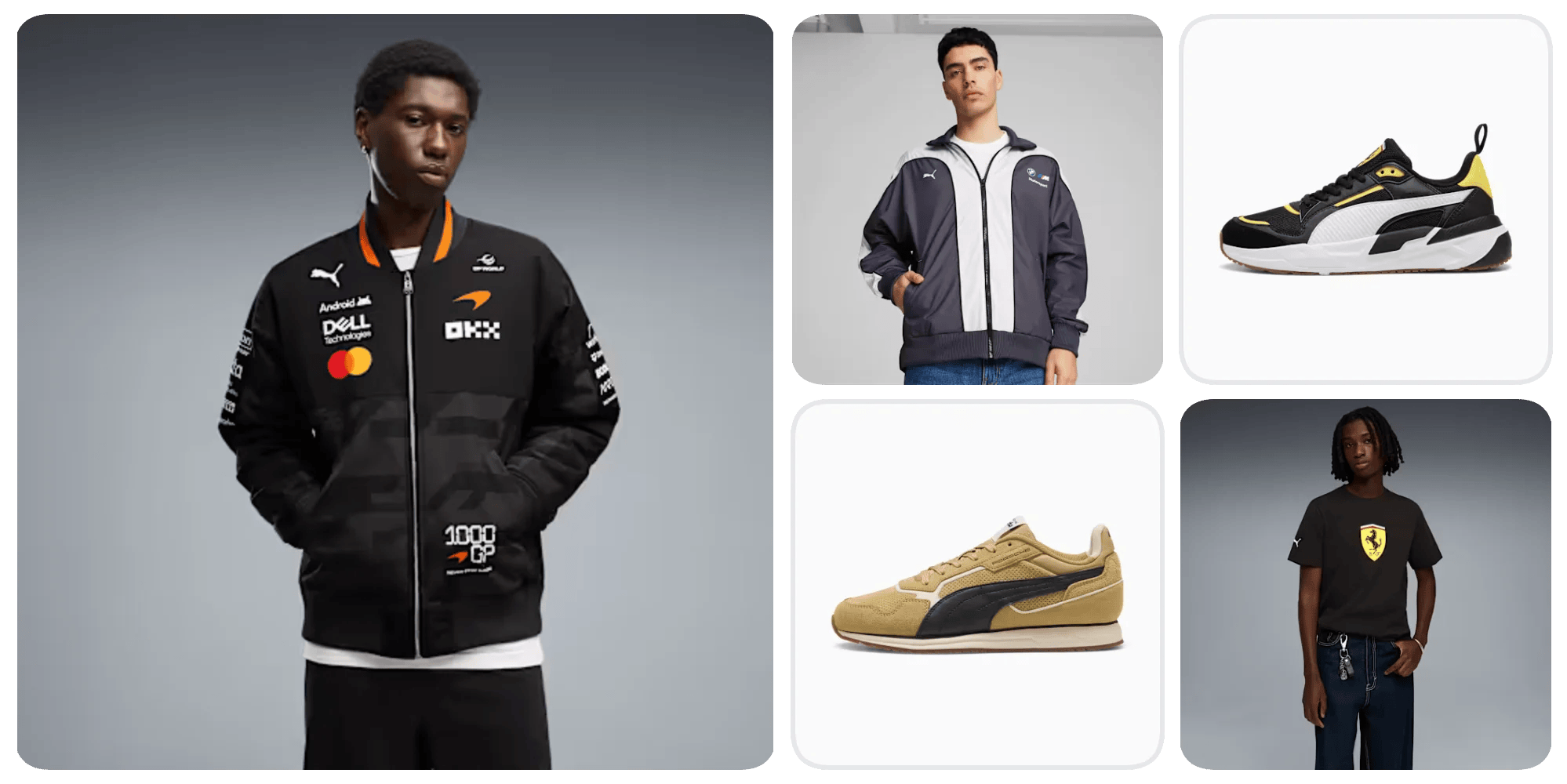 Top 15 PUMA x Ferrari, BMW, Porsche, and McLaren sale finds from $16 (Up to 71% off)
