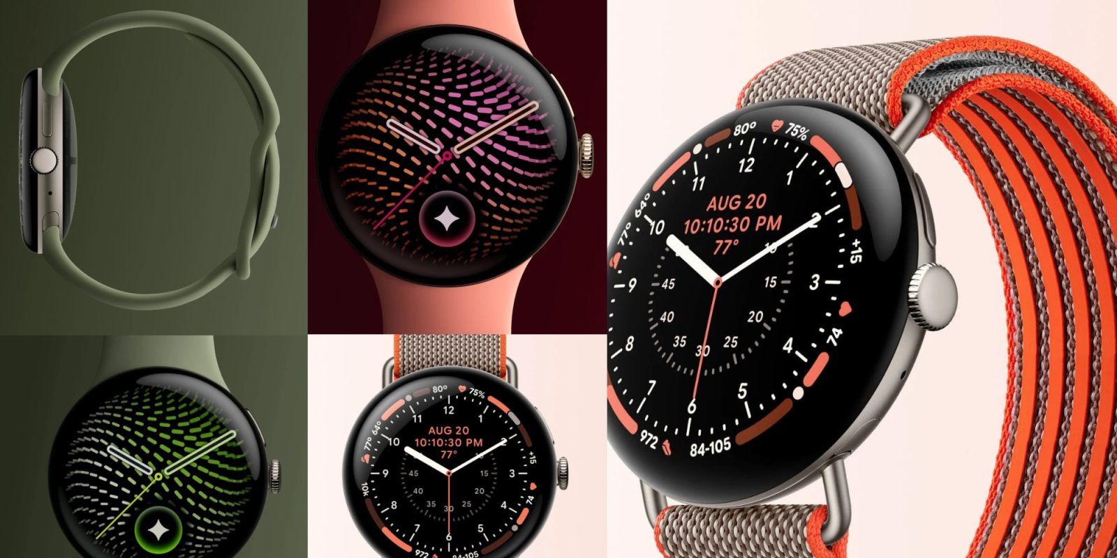 A close up of a watch