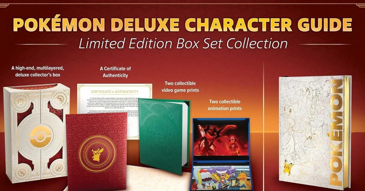 Official hardcover Pokémon Deluxe Character Guides hit Amazon lows at up to 35% off Official hardcover Pokémon Deluxe Character Guides hit Amazon lows at up to 35% off