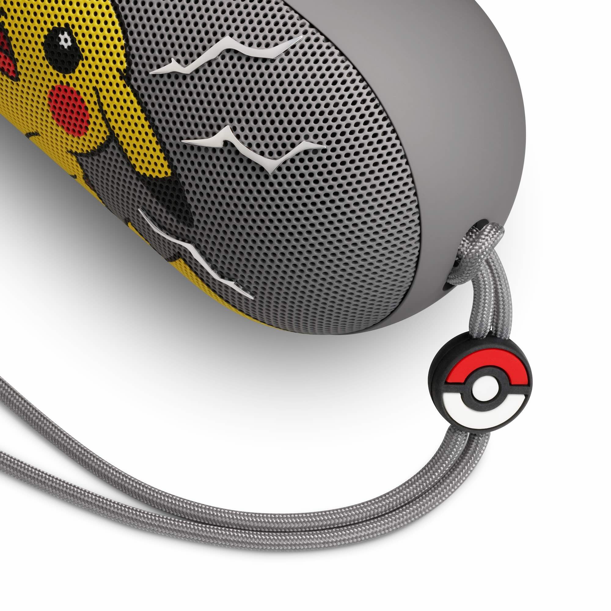 A close up of a speaker