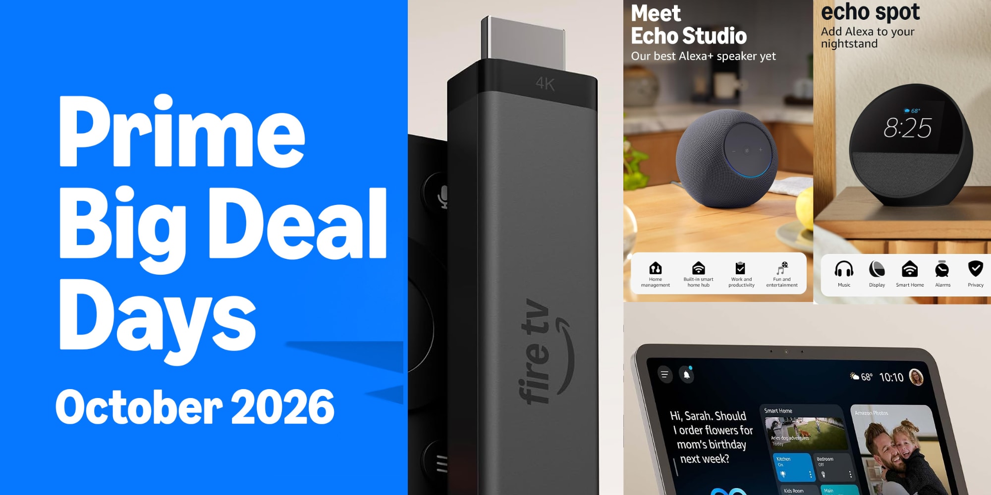 Official Amazon gear fall Prime Day deals now live: Up to 50% off Echo, Kindle, Fire TV, more