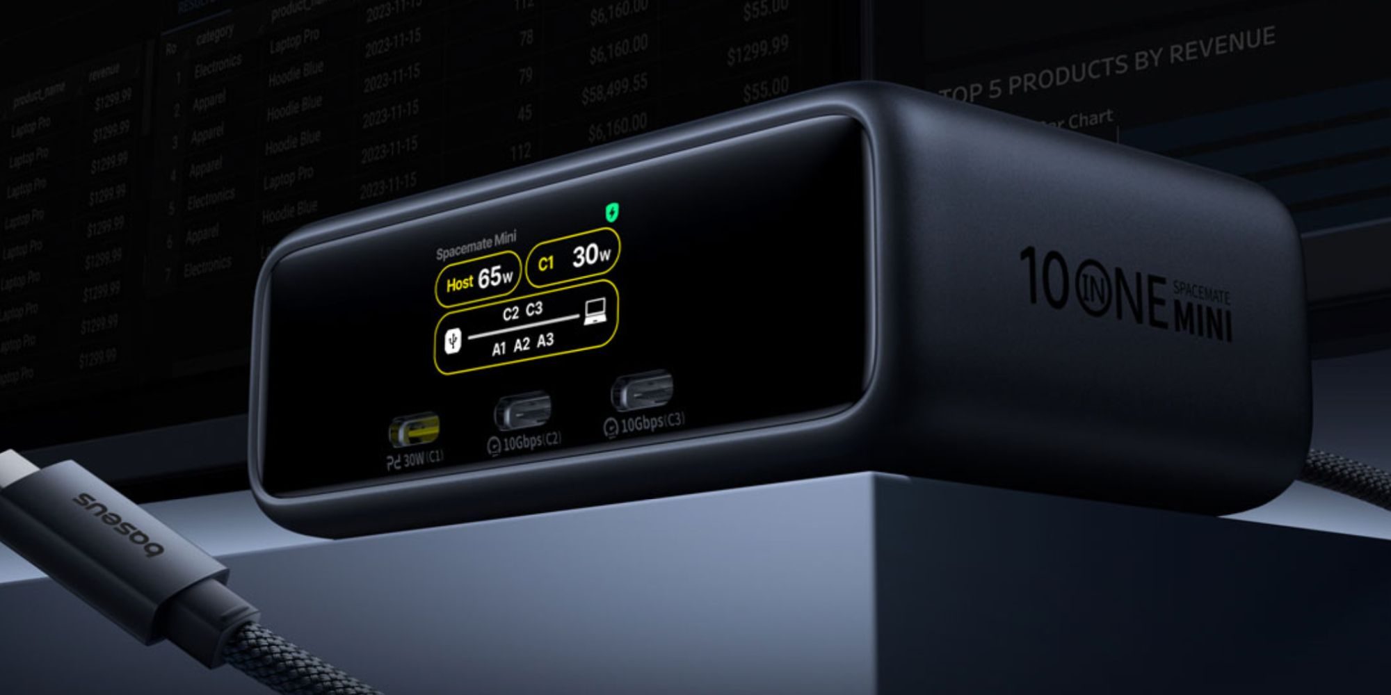 A close up of a device