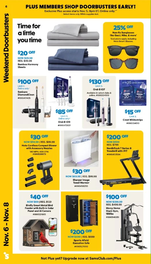 A advertisement for a store