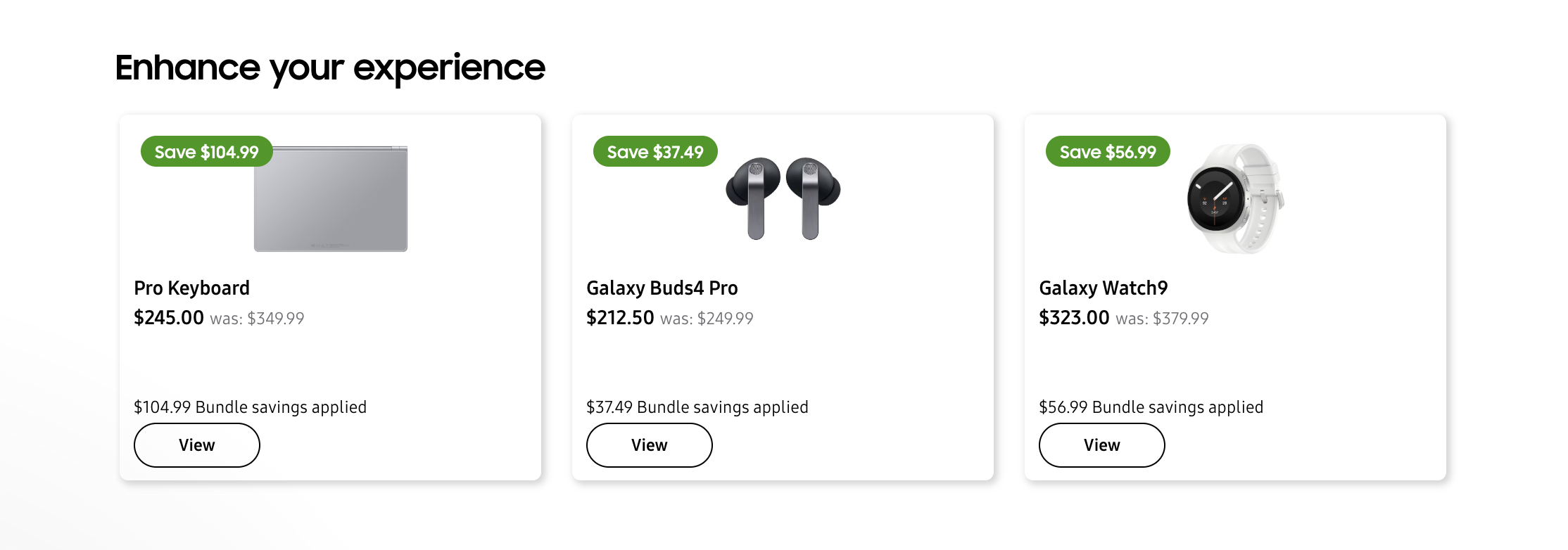 A screenshot of a product